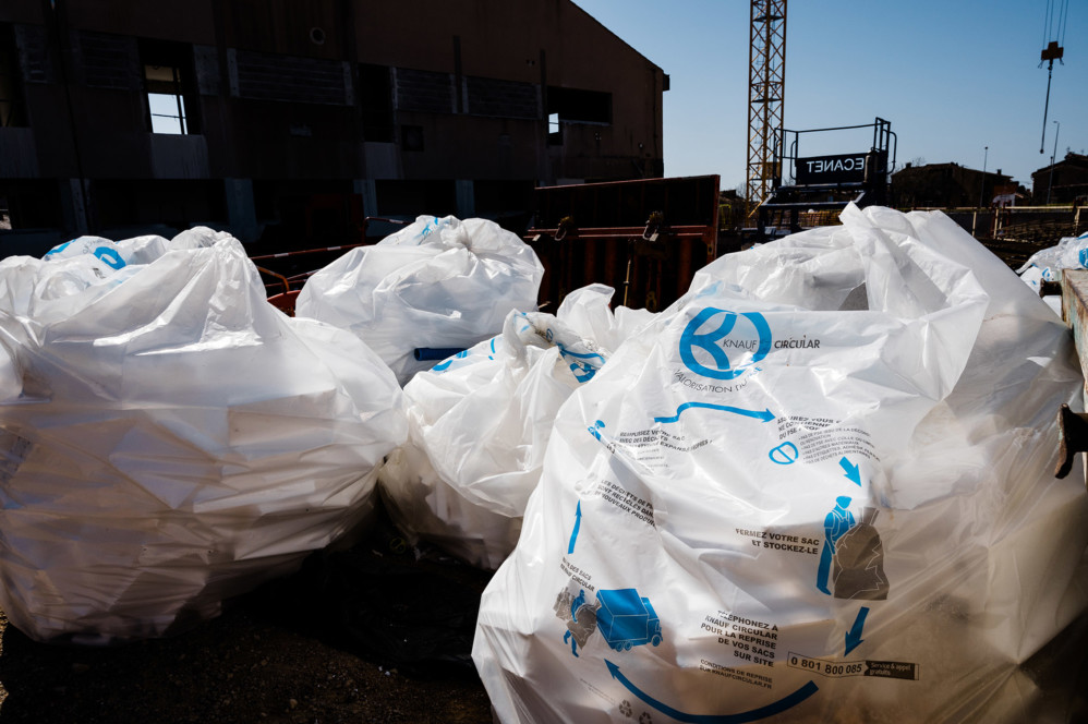 Recyclage des déchets de PSE - Knauf Circular